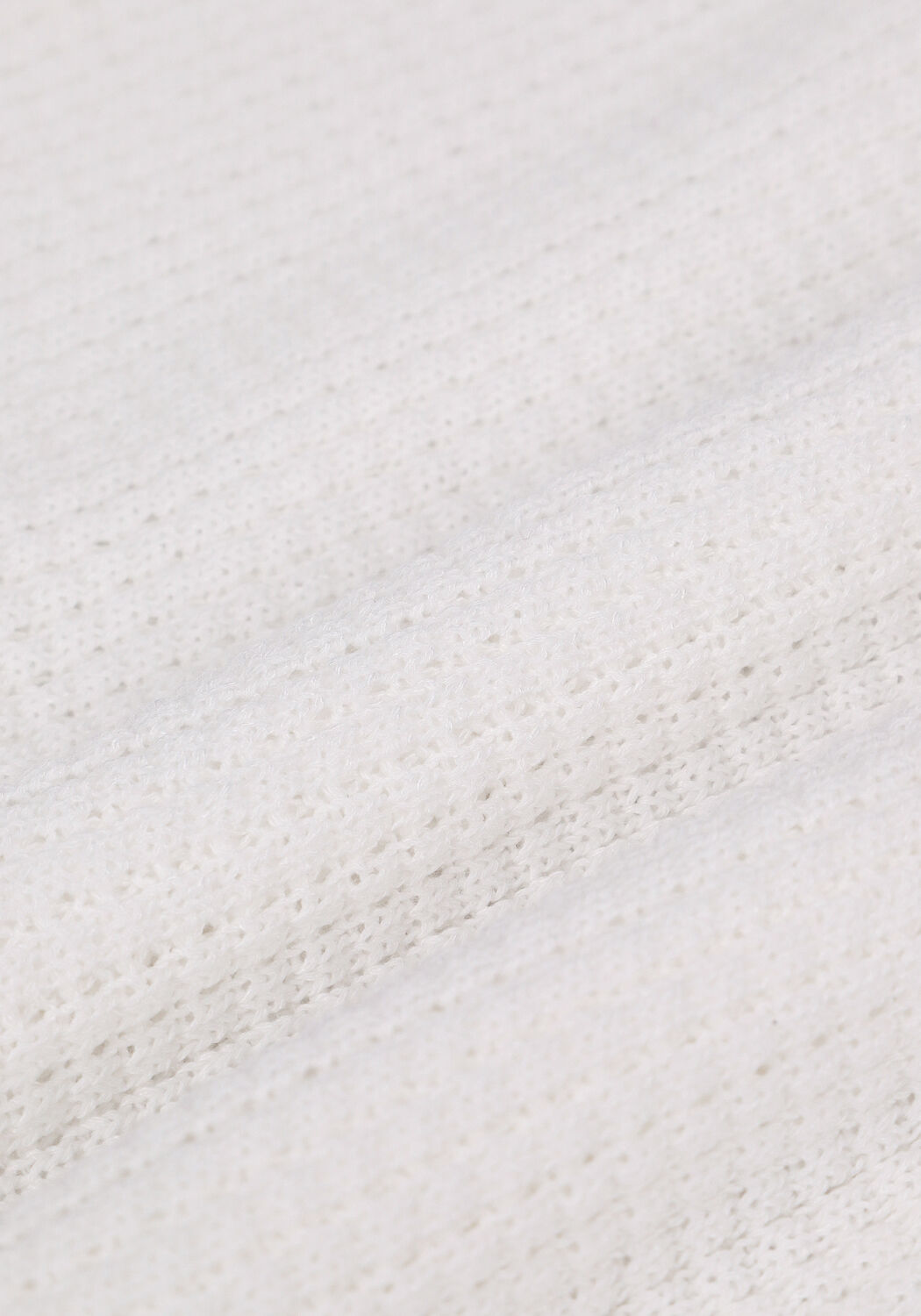 Gebroken wit SIMPLE Top KNITTED TOP - large