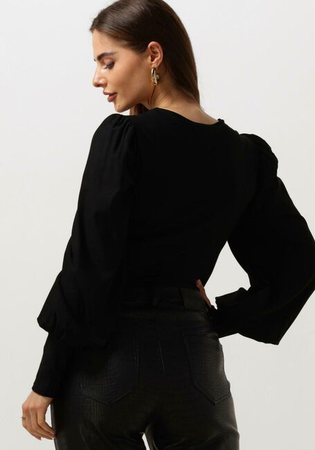 Zwarte GESTUZ Blouses RIFAGZ V-NECK BLOUSE - large