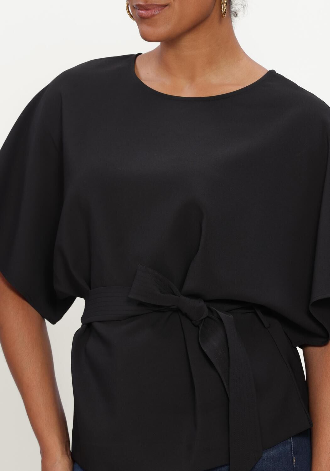 Zwarte MOS MOSH Blouses MMRIKALA MILEY BLOUSE - large