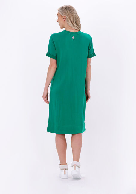 Groene SUMMUM Midi jurk DRESS FLUID SWEAT - large