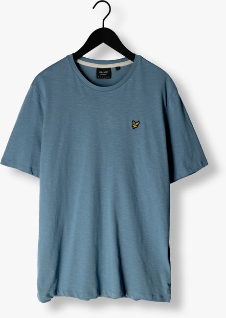 Blauwe LYLE & SCOTT T-shirt SLUB T-SHIRT - large