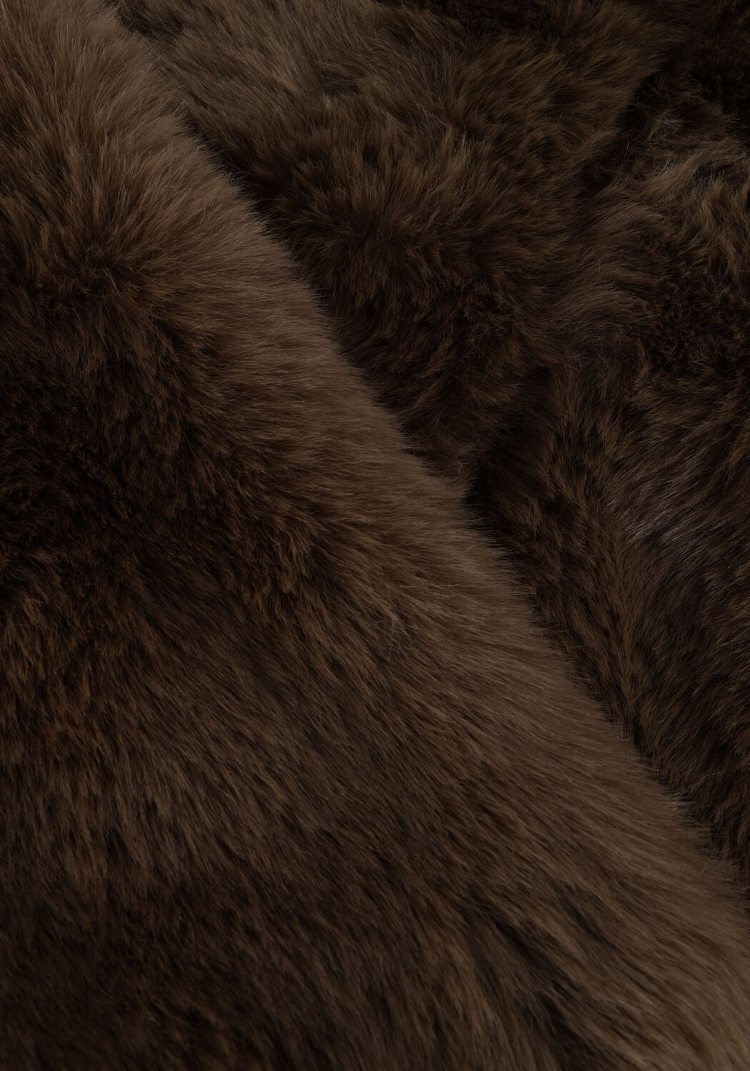 Taupe MODSTR&Ouml;M Faux fur jas LOUISAMD JACKET - large