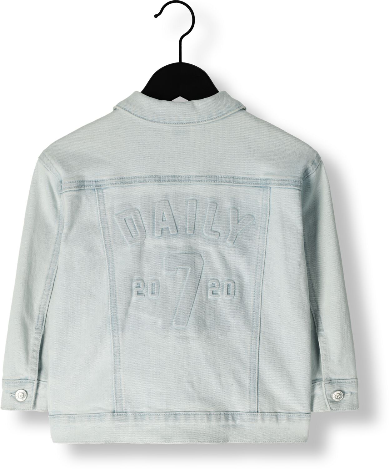 DAILY7 Jongens Jassen Oversized Denim Jacket Lichtblauw