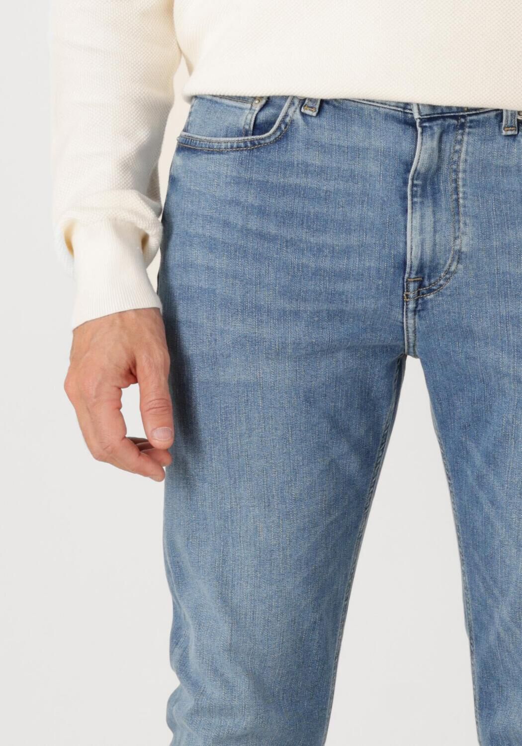 TOMMY HILFIGER Heren Jeans Slim Bleecker Pstr Finn Indigo Lichtblauw