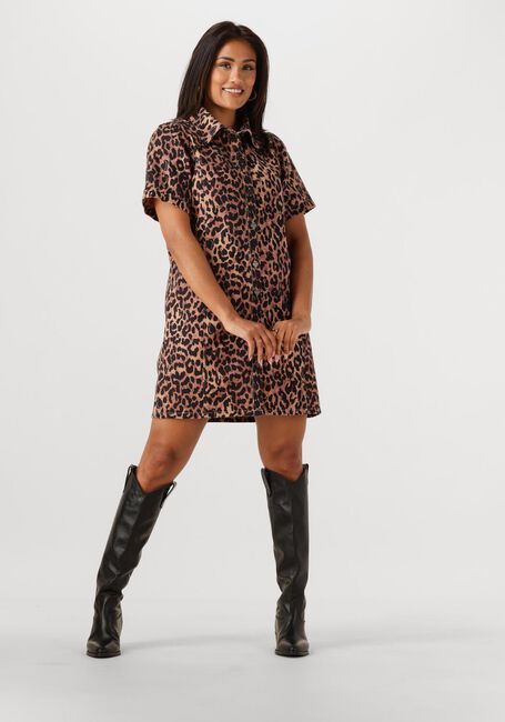 Bruine HARPER & YVE Mini jurk SARAH-DR - large
