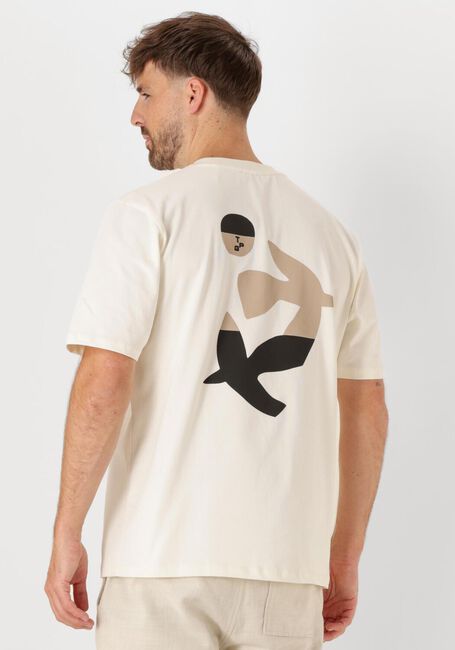 Gebroken wit THE GOODPEOPLE T-shirt TITAN - large