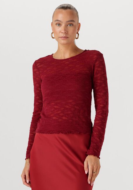 Rode Y.A.S. Top YASCARA LS LACE TOP - large