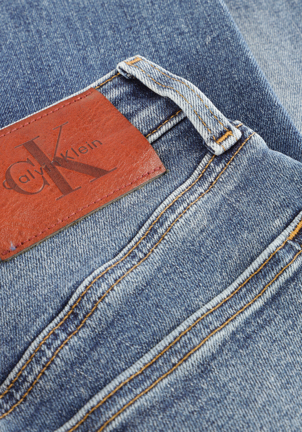 Blauwe CALVIN KLEIN Slim fit jeans HIGH RISE SKINNY - large