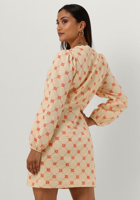 Oranje SECOND FEMALE Mini jurk FERMO DRESS - large