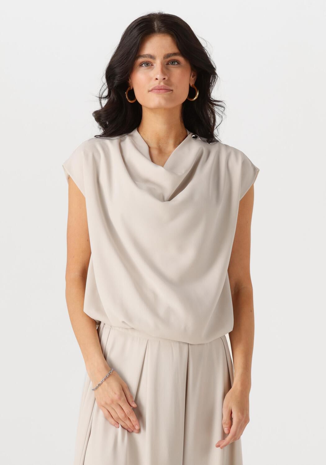 NEO NOIR Dames Blouses Ellis Blouse Beige