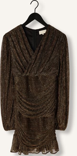 Gouden NOTRE-V Mini jurk NV-EMILOU Gouden NOTRE-V Mini jurk NV-EMILOU - large