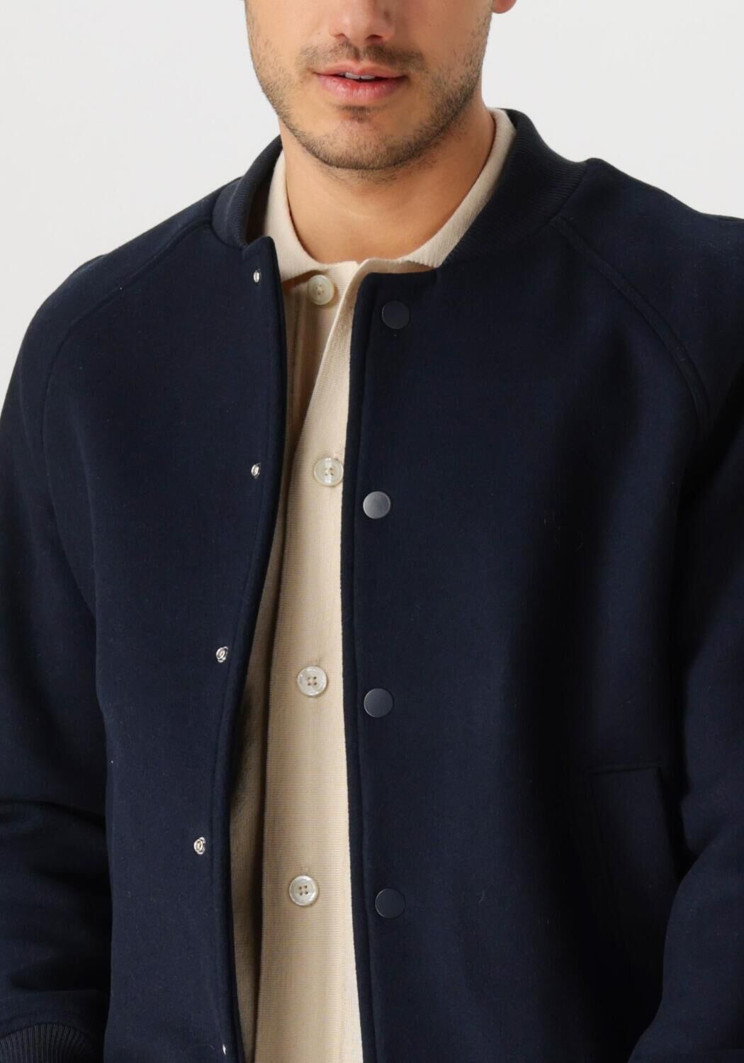 SELECTED HOMME Heren Jassen Slhroy Bomber Jacket Ex Blauw