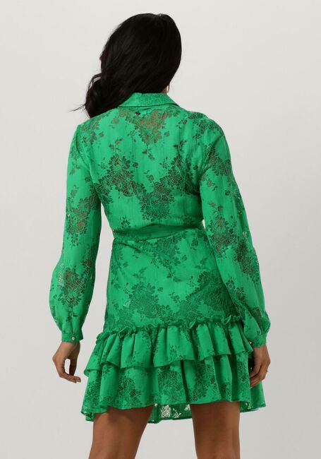 Groene LIU JO Mini jurk ABITO CORTO PIZZO COTONE - large