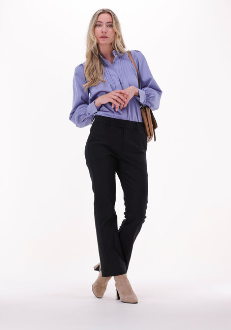 Blauwe LEVETE ROOM Blouses LR-ISLA SOLID 62 SHIRT - large