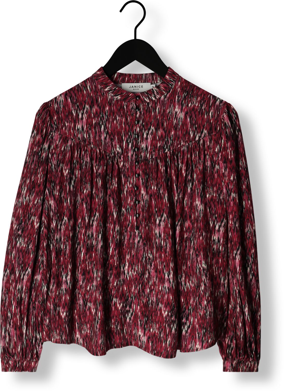 JANICE Dames Blouses Blouse Dames Viscose Miles Paars