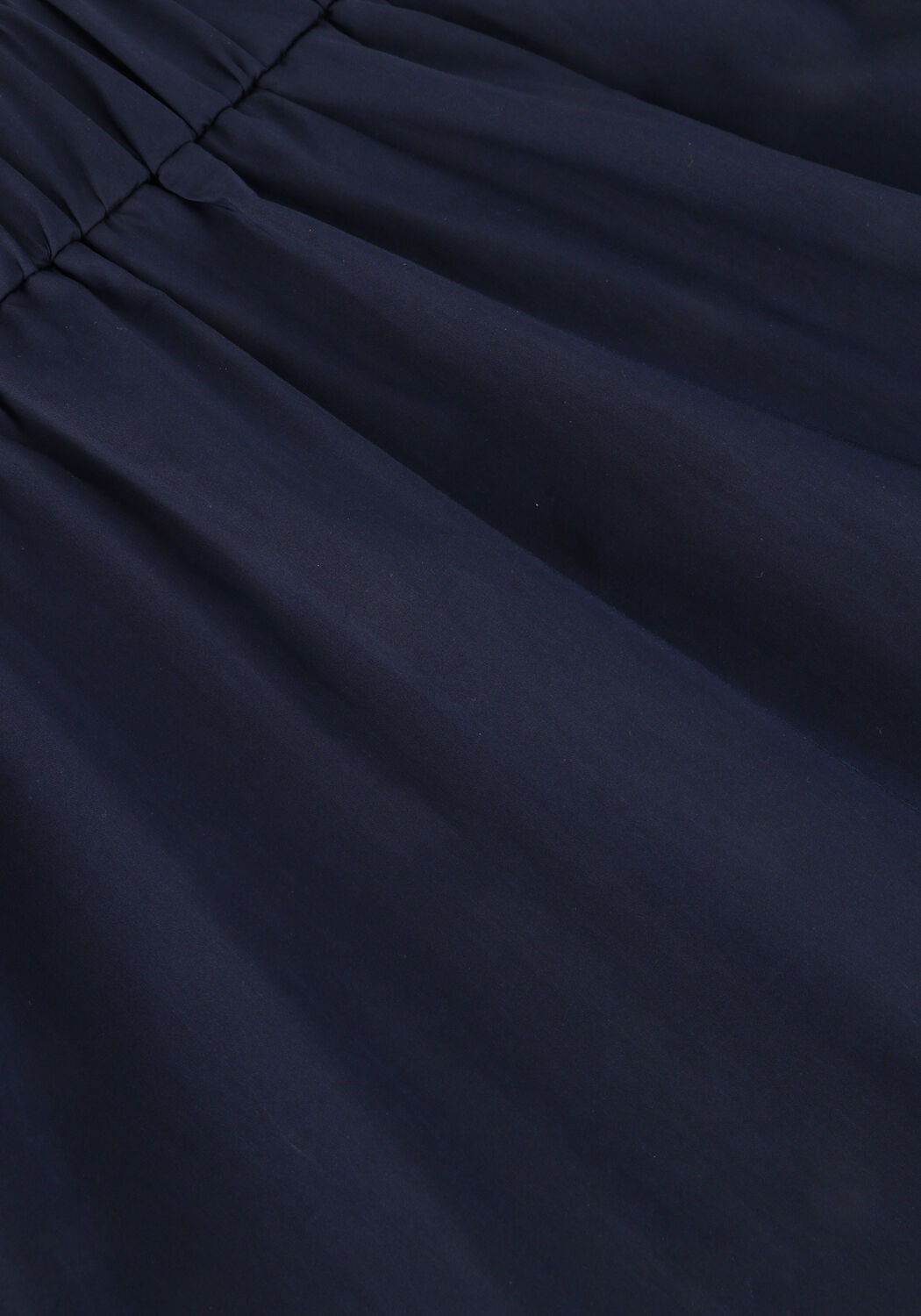 Donkerblauwe NEO NOIR Midirok YARA POPLIN SKIRT - large