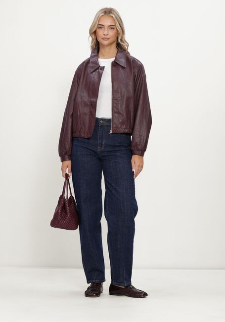 Bordeaux NUKUS Jack DOMINIQUE JACKET PU - large