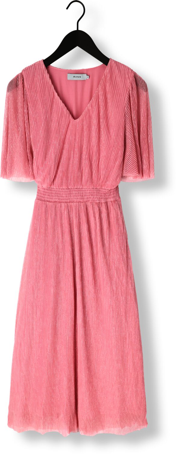 MINUS Dames Jurken Mavena V-neck Maxi Dress Roze