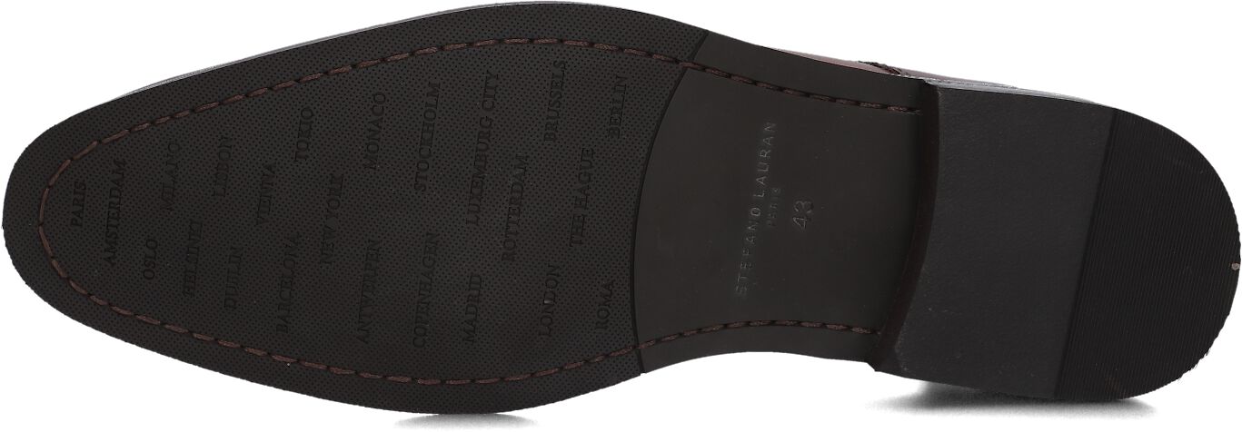 STEFANO LAURAN Bruine Veterschoenen 92301