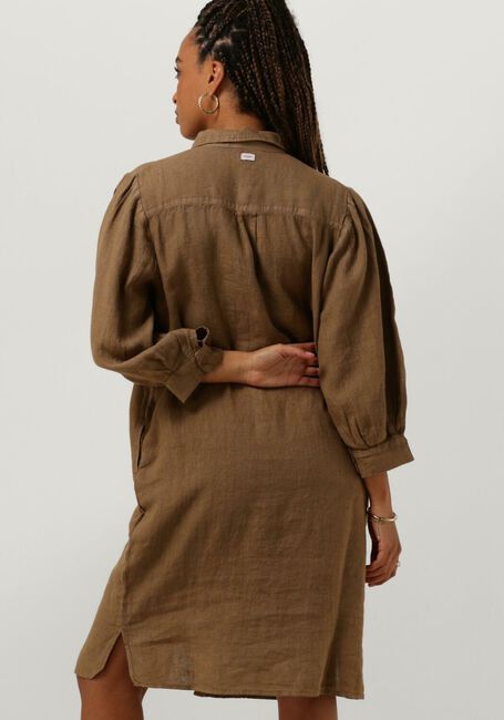 Bruine PENN & INK Midi jurk DRESS - large