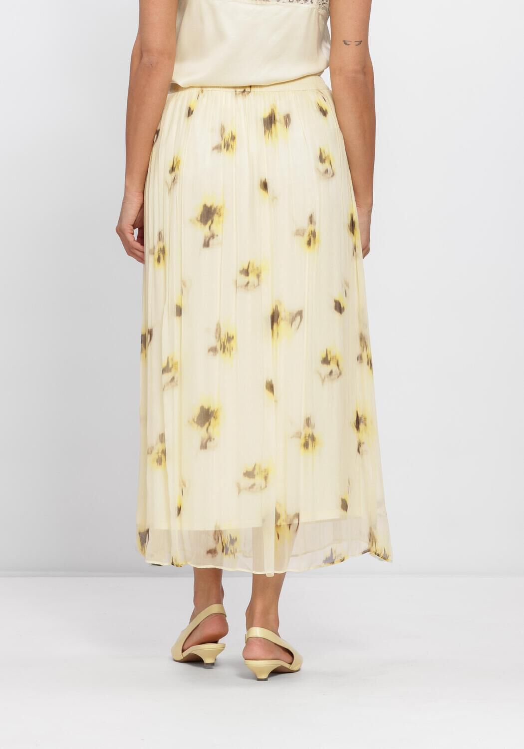 Gele SECOND FEMALE Midirok MIRAGE SKIRT - large