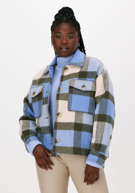 Multi SELECTED FEMME Jack SLFREMI CHECK SHIRT JACKET B - large