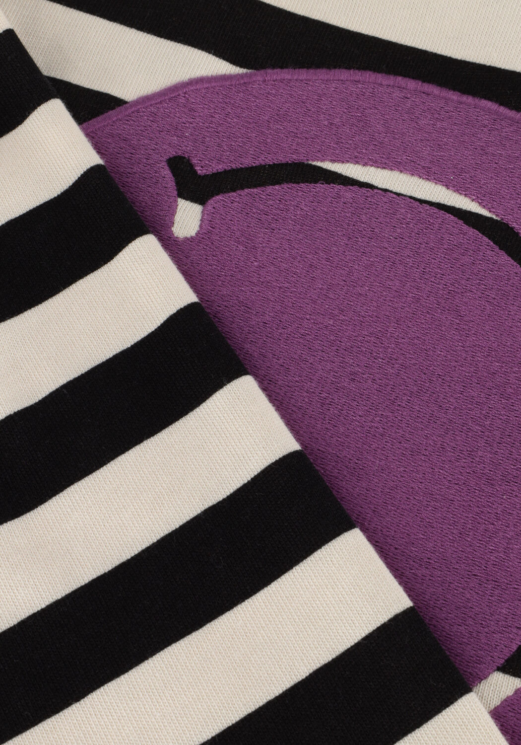 Zwarte Salty Stitch Top SALTY SKATER TEE - large