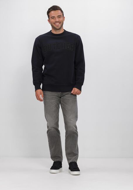 Donkerblauwe BUTCHER OF BLUE Sweater BUTCHER CREW - large