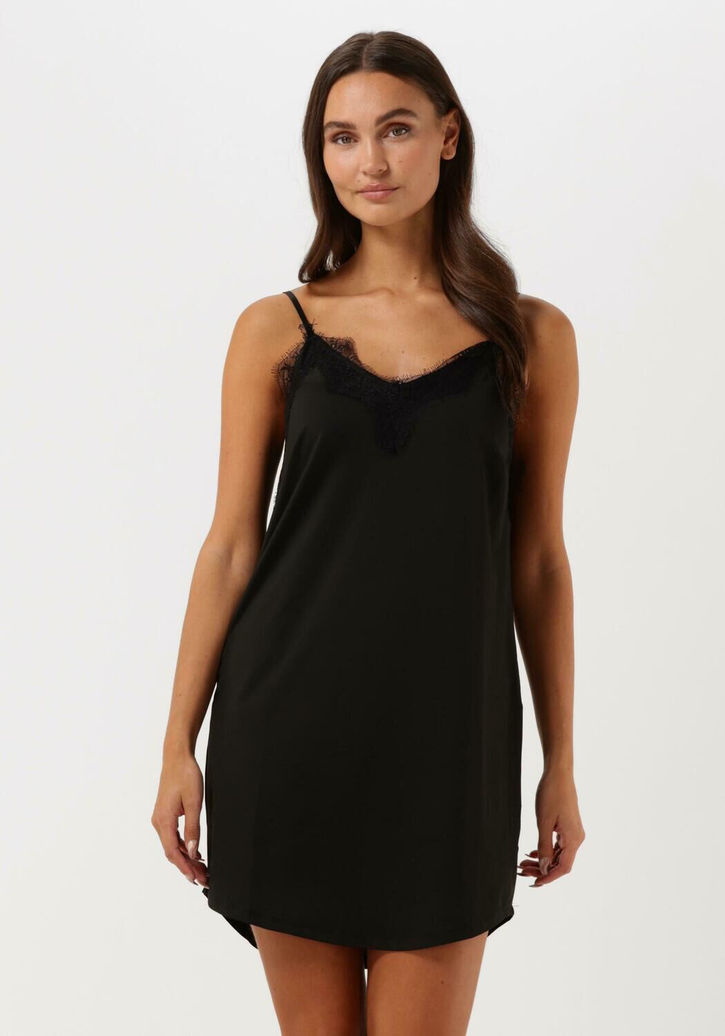 Zwarte slip dress store