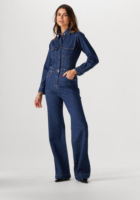 Blauwe 7 FOR ALL MANKIND Jumpsuits LUXE JUMPSUIT COVE - large