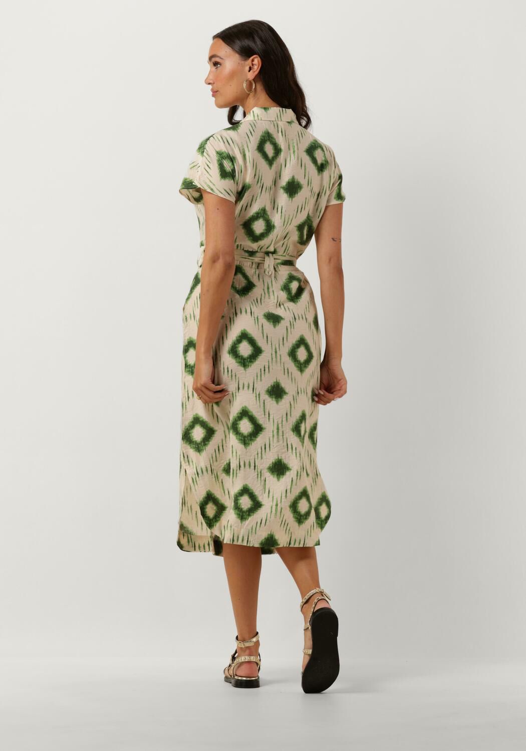 OBJECT Dames Jurken Objberry S s Long Dress Zand
