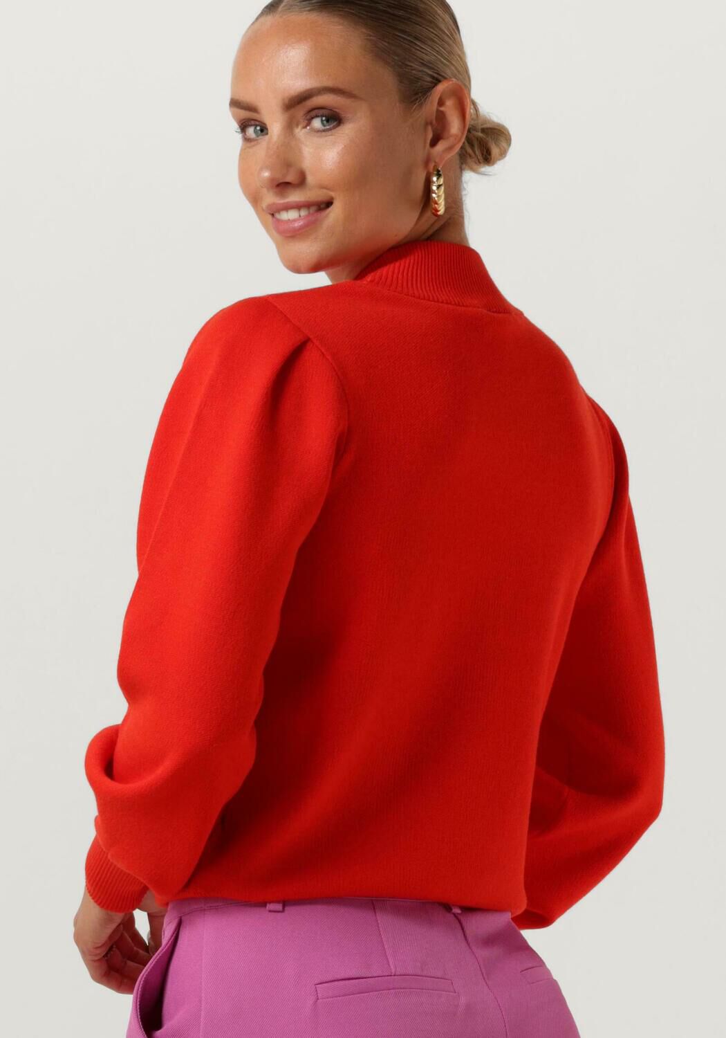 Rode pull dames new arrivals