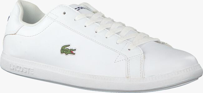 Witte LACOSTE Lage sneakers GRADUATE - large