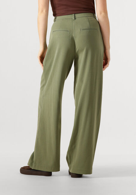 Khaki MSCH COPENHAGEN Wijde broek MSCHHENRIKA HW PANTS - large