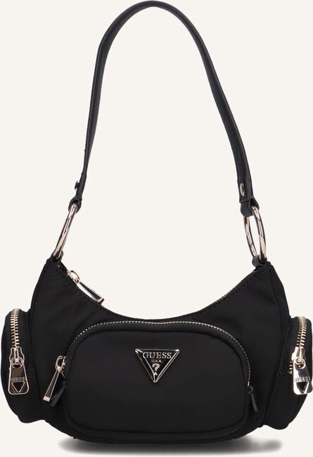 Zwarte GUESS Schoudertas ECO GEMMA MINI SHOULDER BAG Zwarte GUESS Schoudertas ECO GEMMA MINI SHOULDER BAG - large