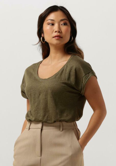 Groene KNIT-TED T-shirt ELIANE - large