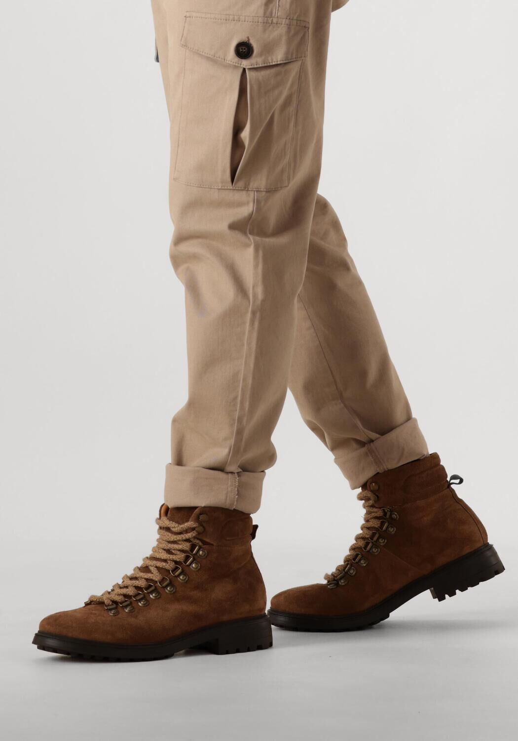 Bruine STEFANO LAURAN Veterboots 1562 - large