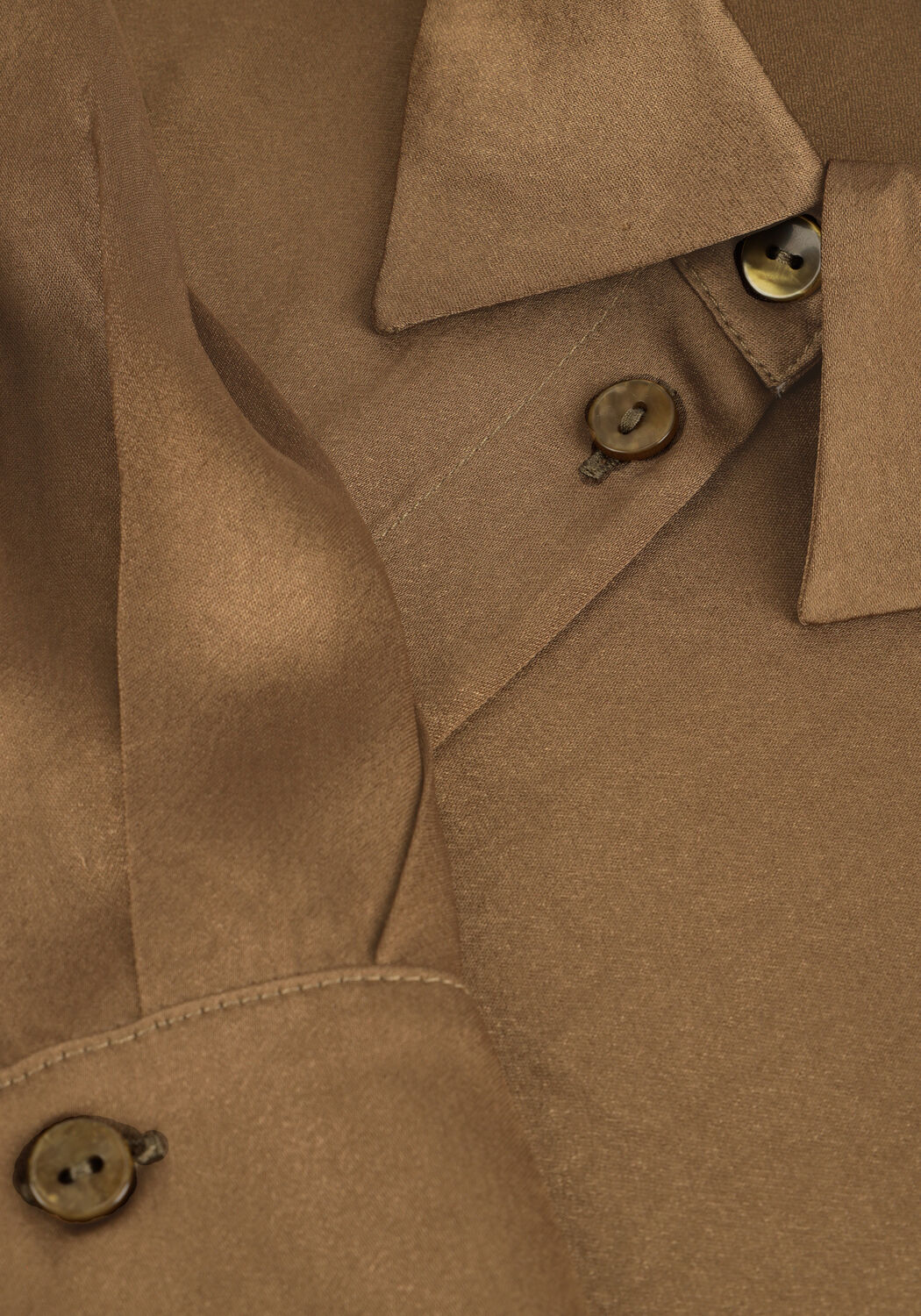 Groene SUMMUM Blouses BLOUSE SILKY TOUCH - large