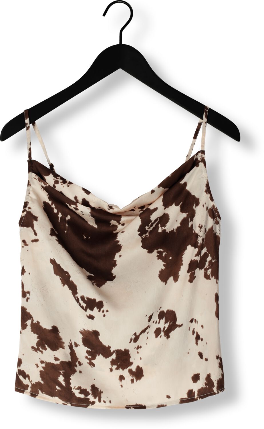 NEO NOIR Dames Tops & T-shirts Lindy Cow Print Top Bruin