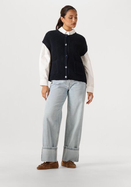 Blauwe WITHBLACK Blouses WBLSELENA WAISTCOAT - large