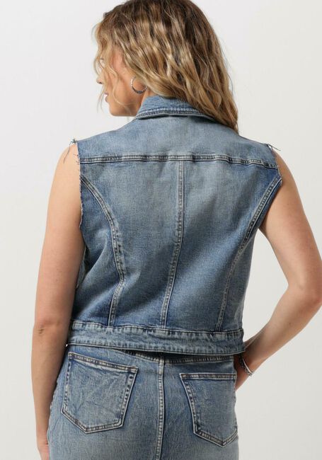 Blauwe MY ESSENTIAL WARDROBE Spijkerjas DANGOMW 144 VEST - large