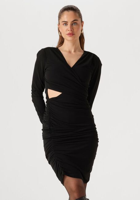 Zwarte OMODA ATELIER Mini jurk X IRIS - IRIS - large