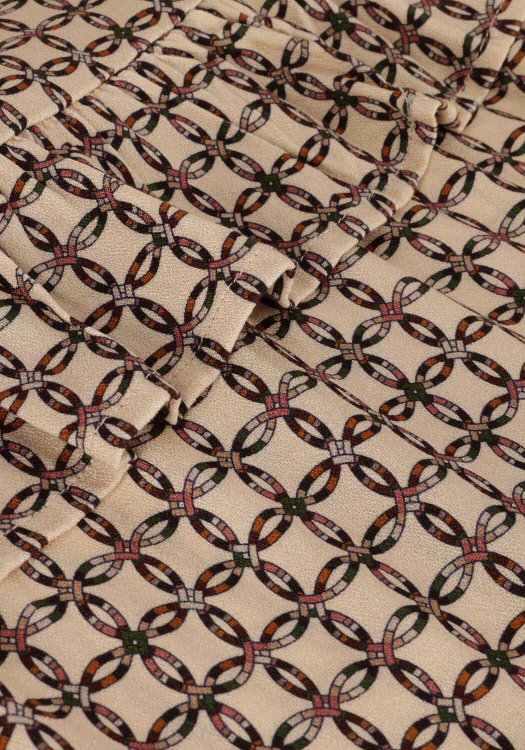 Beige DEA KUDIBAL Midi jurk ADINA EV - large