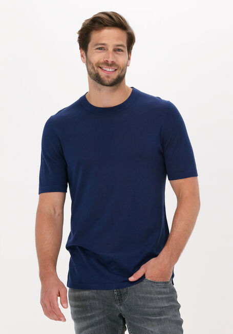 Donkerblauwe DRYKORN T-shirt VALENTIN 420071 - large