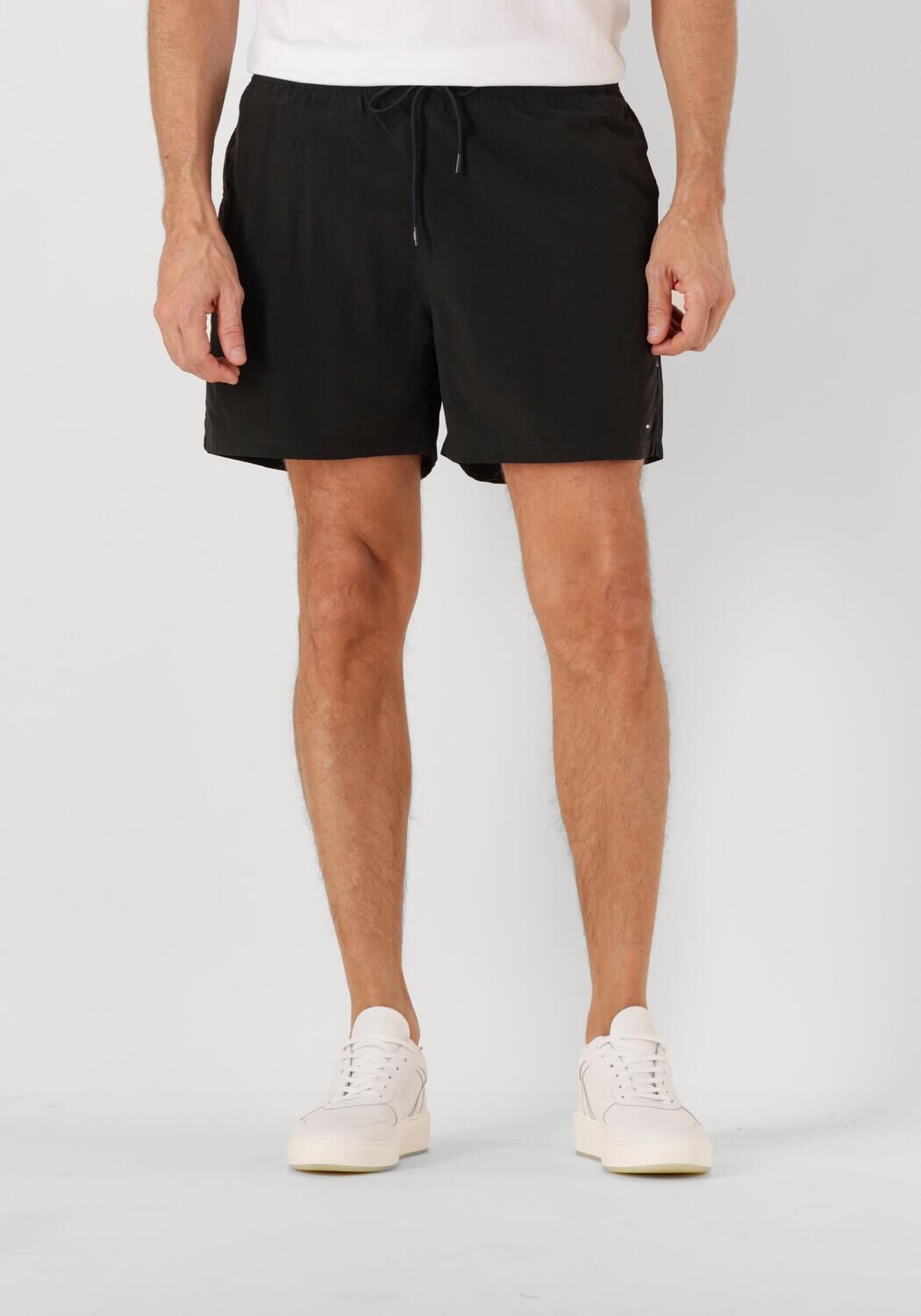 TOMMY HILFIGER Heren Zwembroeken Medium Drawstring Zwart