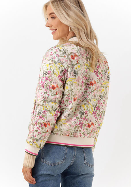 Olijf SCOTCH & SODA Jack REVERSIBLE PADDED BOMBER JACKET IN RECYCLED POLYESTER - large