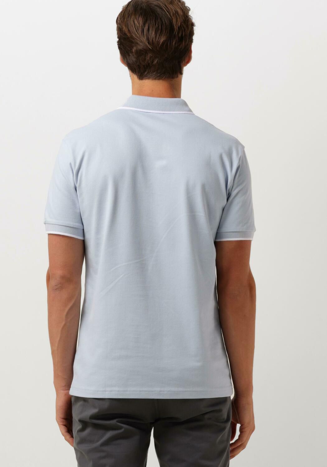BOSS Heren Polo's & T-shirts Passertip Lichtblauw