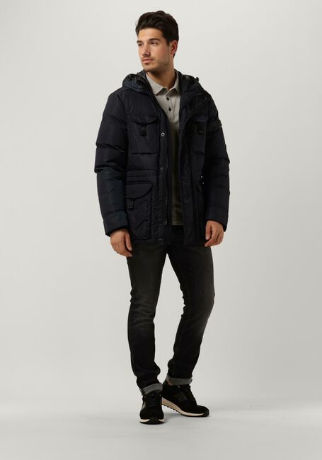 Donkerblauwe PEUTEREY Parka's AIPTEK NBE 03 - large