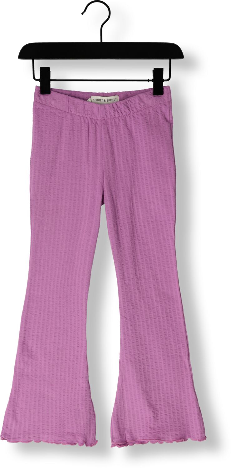 Sproet & Sprout Meisjes Broeken Flare Legging Purple Paars