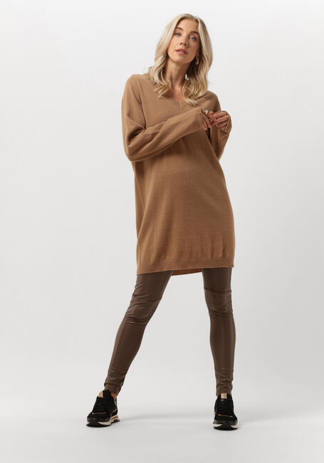 Camel SEMICOUTURE Mini jurk Y2WG09 - large
